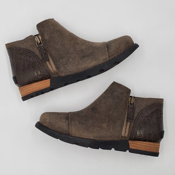 Sorel Suede & Leather Ankle Booties - Picture 10 of 16
